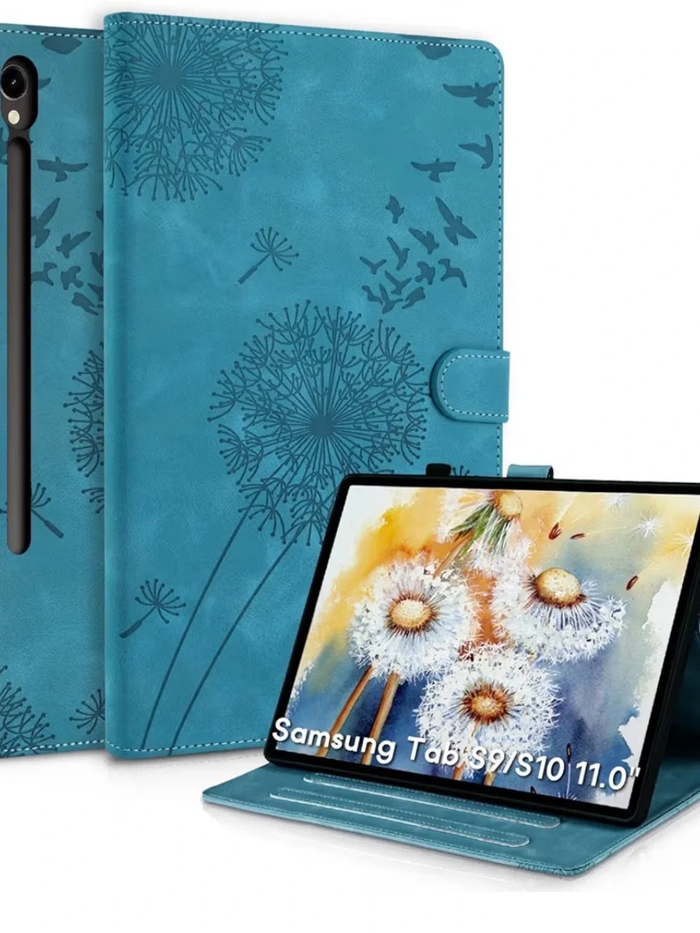 Blue Dandelion Tablet Case